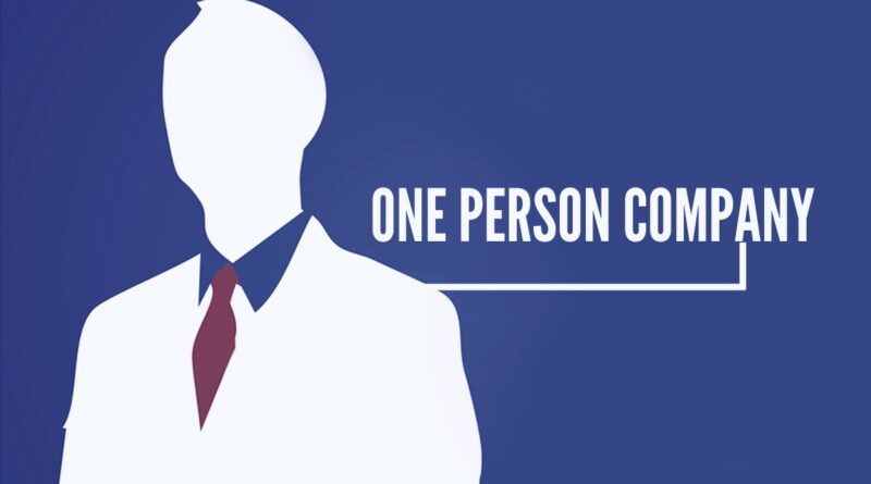 One person company