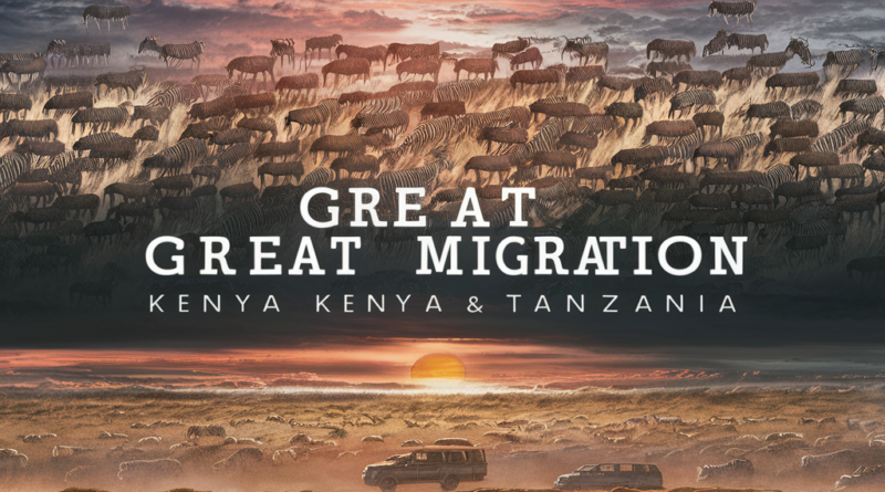 Experiencing the Great Migration in Kenya and Tanzania: A Wildlife Spectacle